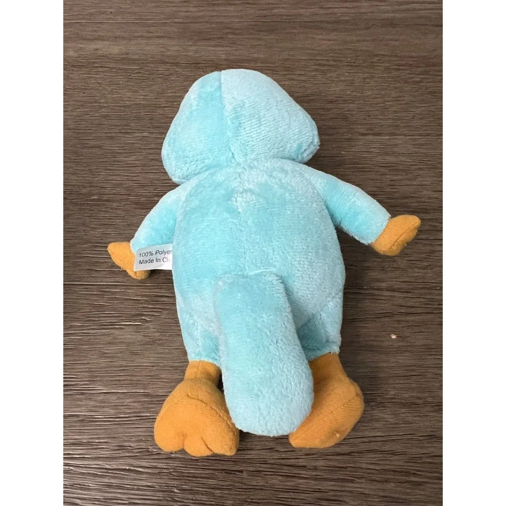 Awana Club Puggles Blue Platypus Mascot Plush Stuffed Animal Toy Mascot Small